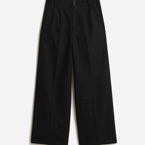 NWT The Harlow Wide Leg Pant in Drapey Twill - Picture 6 of 8